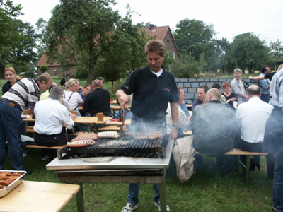 Grillpicknick im Münsterland